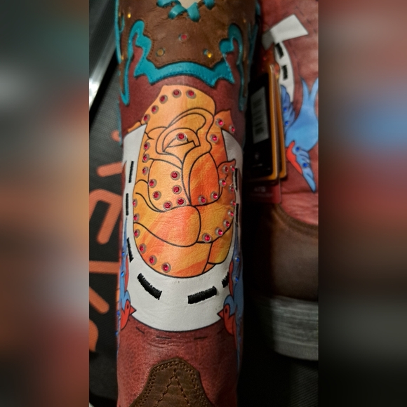 The Bronco Billie Ariat Quincy Boots size7. New. - Picture 4 of 5